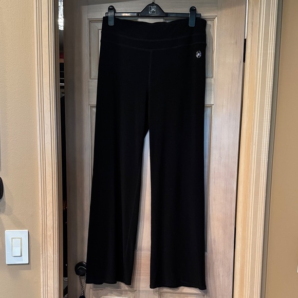 Joseph Ribkoff Elegant Black Wide-Leg Pants - Picture 1 of 4